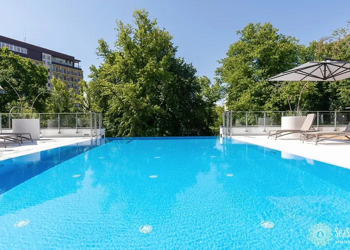 Apartament Seaside Nadmorskie Tarasy Kołobrzeg- Basen&sauna&jacuzzi&fitness&parking W Cenie Pobytu Kołobrzeg