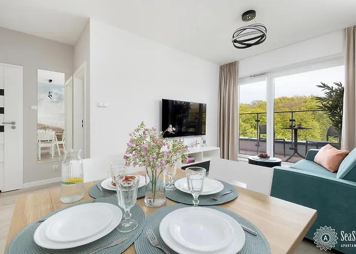 Apartament Seaside Nadmorskie Tarasy Kołobrzeg- Basen&sauna&jacuzzi&fitness&parking W Cenie Pobytu