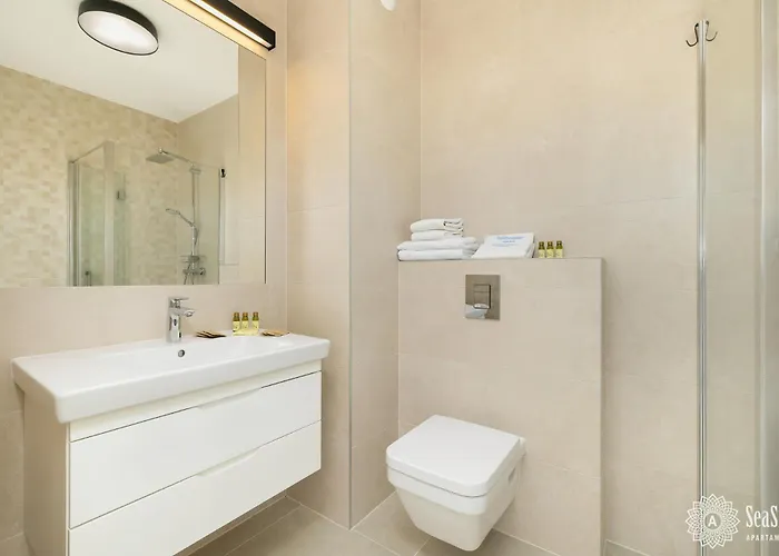 Seaside Nadmorskie Tarasy Kołobrzeg- Basen&sauna&jacuzzi&fitness&parking W Cenie Pobytu Apartament Kołobrzeg