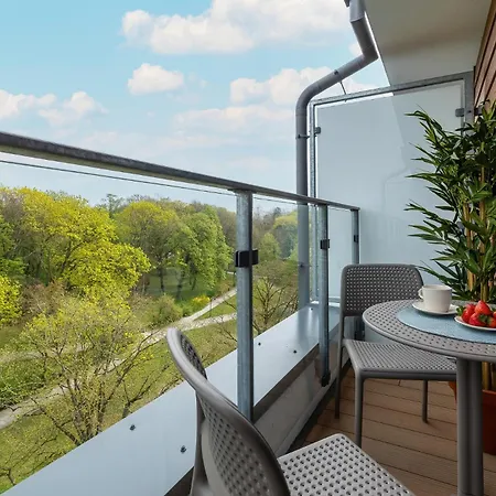 Lägenhet Seaside Nadmorskie Tarasy Kolobrzeg- Basen & Sauna & Jacuzzi & Fitness W Cenie Pobytu Kołobrzeg