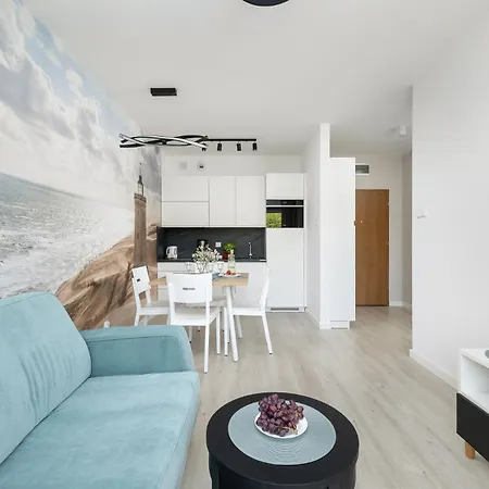 Lägenhet Seaside Nadmorskie Tarasy Kolobrzeg- Basen & Sauna & Jacuzzi & Fitness W Cenie Pobytu