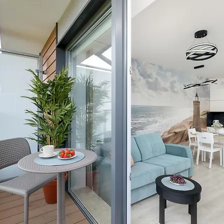 Lägenhet Seaside Nadmorskie Tarasy Kolobrzeg- Basen & Sauna & Jacuzzi & Fitness W Cenie Pobytu *