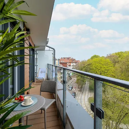 Seaside Nadmorskie Tarasy Kolobrzeg- Basen & Sauna & Jacuzzi & Fitness W Cenie Pobytu Lägenhet Kołobrzeg